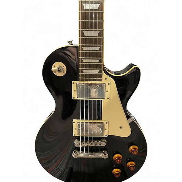 Used Epiphone Les Paul Standard Ebony Solid Body Electric Guitar