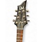 Used ESP LTD F-100FM Black Solid Body Electric Guitar