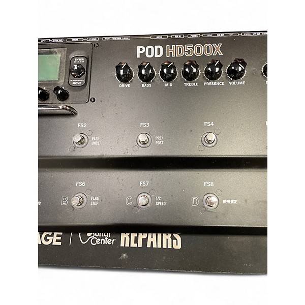 Used Line 6 Pod HD500X Amp Modeler Effect Processor