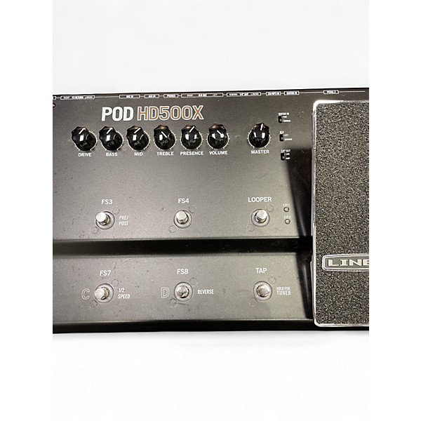 Used Line 6 Pod HD500X Amp Modeler Effect Processor