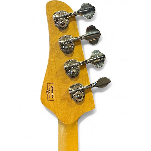 Used Schecter Guitar Research Model T Butterscotch Electric Bass Guitar