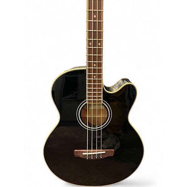 Used Ibanez AEB5E BLACK Acoustic Bass Guitar
