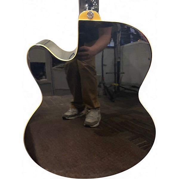 Used Ibanez AEB5E BLACK Acoustic Bass Guitar