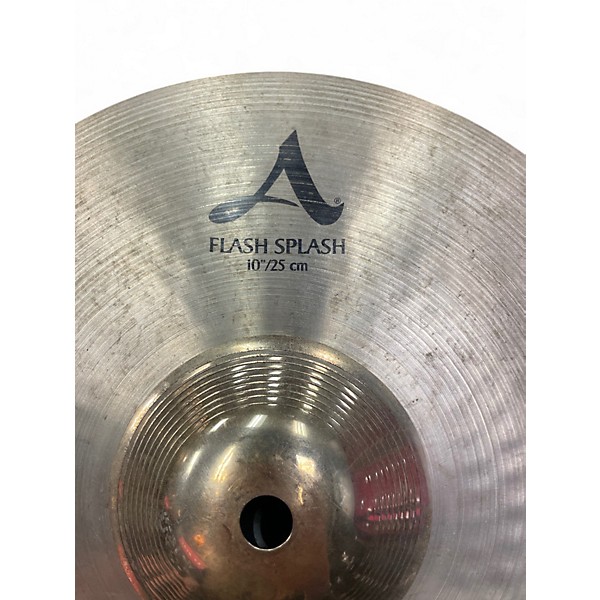 Used Zildjian 10in AVEDIS FLASH SPLASH 10" Cymbal