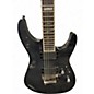 Used ESP LTD M1000 Trans Black Solid Body Electric Guitar