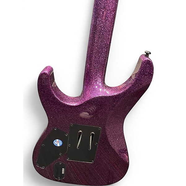 Used ESP LTD KH602 Kirk Hammett Purple Sparkle PURPLE SPARKLE Solid Body Electric Guitar