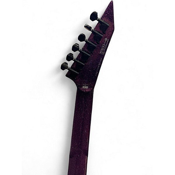 Used ESP LTD KH602 Kirk Hammett Purple Sparkle PURPLE SPARKLE Solid Body Electric Guitar