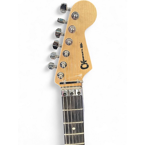 Used Charvel Pro-Mod San Dimas Style 1 HH FR E Lime Green Metallic Solid Body Electric Guitar