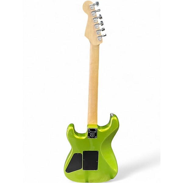Used Charvel Pro-Mod San Dimas Style 1 HH FR E Lime Green Metallic Solid Body Electric Guitar
