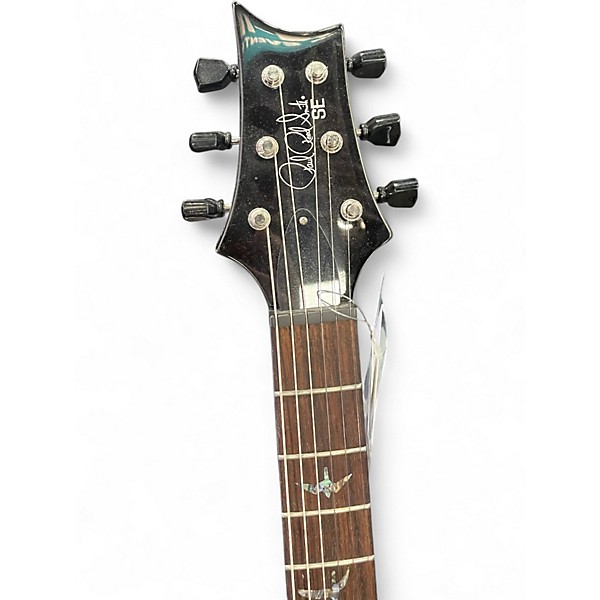 Used PRS SE Paul's Guitar BLACK GOLD BURST Solid Body Electric Guitar