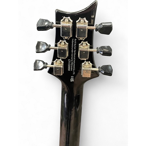 Used PRS SE Paul's Guitar BLACK GOLD BURST Solid Body Electric Guitar