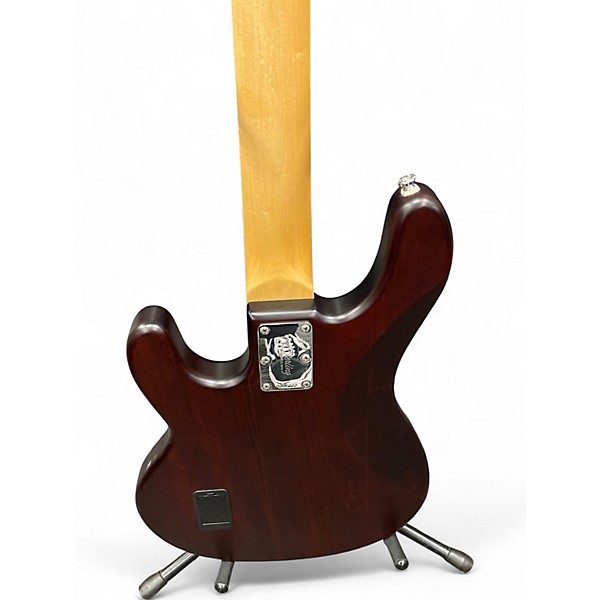 Used Sterling by Music Man Sub 4 Walnut Electric Bass Guitar