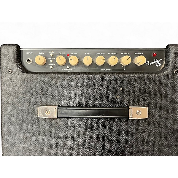 Used Fender Rumble V3 40W 1x10 Bass Combo Amp