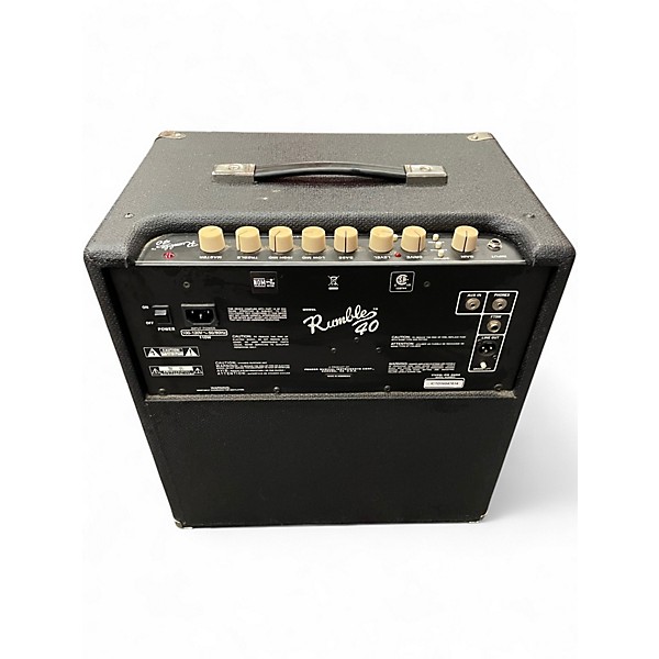 Used Fender Rumble V3 40W 1x10 Bass Combo Amp
