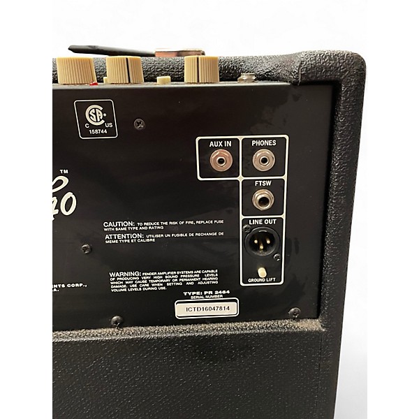 Used Fender Rumble V3 40W 1x10 Bass Combo Amp