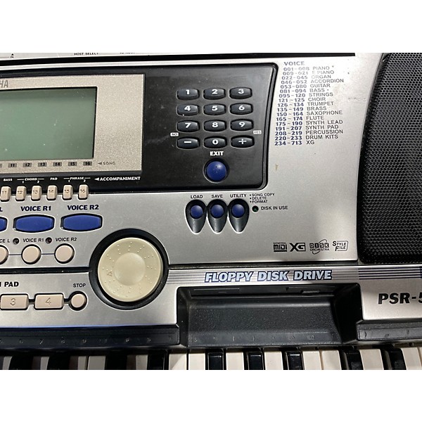 Used Yamaha PSR550 Portable Keyboard