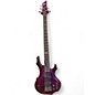 Used ESP LTD F155DX 5 String PURPLE Electric Bass Guitar thumbnail