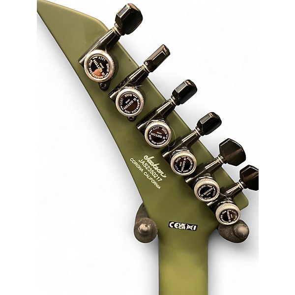 Used Jackson SL2MG HT Army Drab Solid Body Electric Guitar