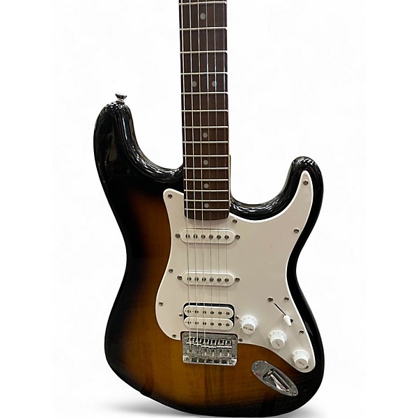Used Squier Bullet Stratocaster HSS Tobacco Burst Solid Body Electric Guitar