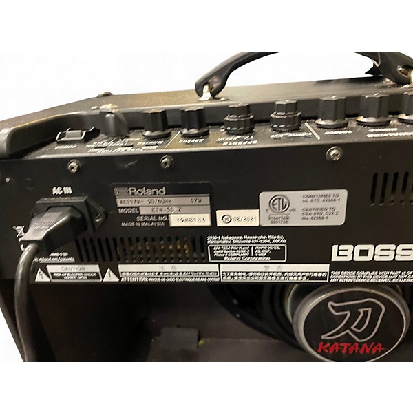 Used BOSS KATANA 50 MK2 COMBO Guitar Combo Amp