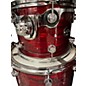 Used DW 6 Piece Performance Series Antique Ruby Oyster Drum Kit