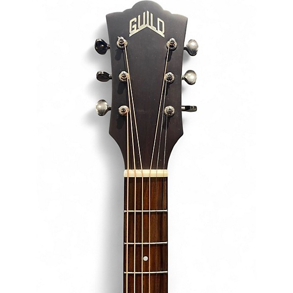 Used Guild OM-240CE ANTIIQUE CHARCOAL BURST Acoustic Guitar