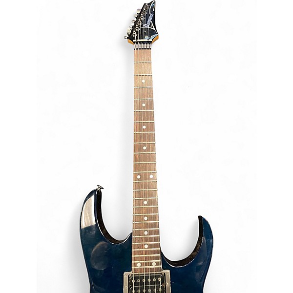Used Ibanez RG520QS Blue Solid Body Electric Guitar