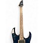 Used Ibanez RG520QS Blue Solid Body Electric Guitar