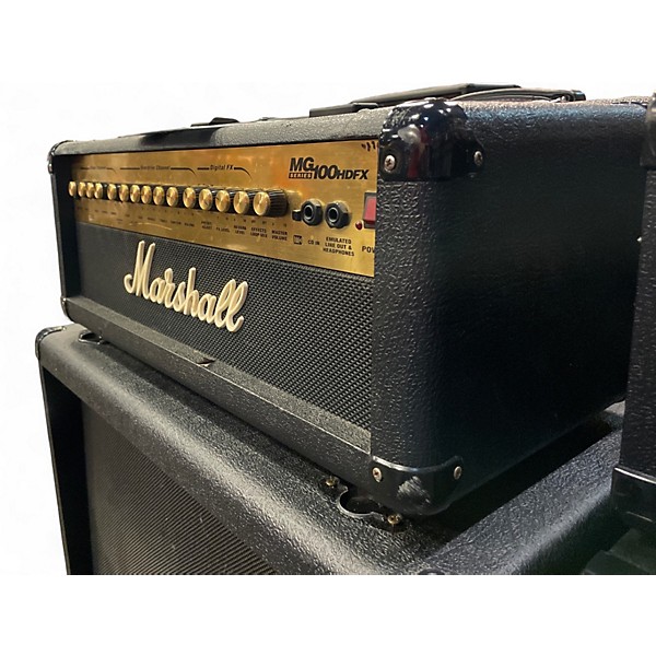 Used Marshall MG100HDFX 100W Solid State Guitar Amp Head
