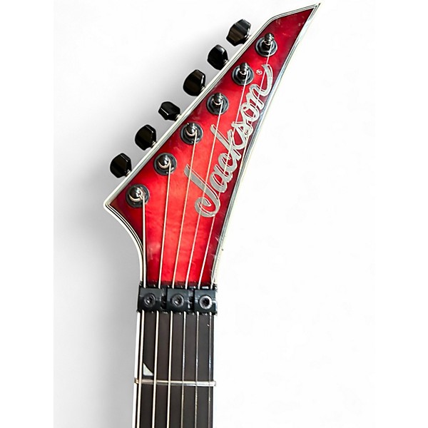 Used Jackson Pro Plus Series Soloist SLA3Q Fuschia Burst Solid Body Electric Guitar