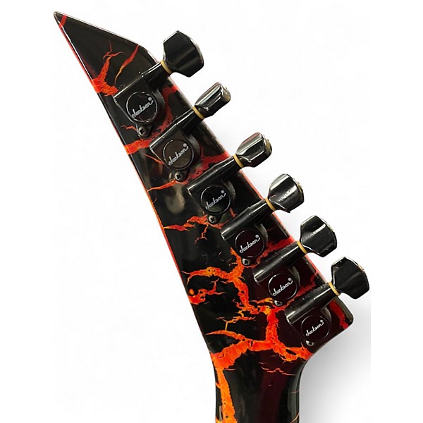 Vintage 1980s Charvel By Jackson MODEL 6 CRACKLE CRACKLE Solid Body Electric Guitar