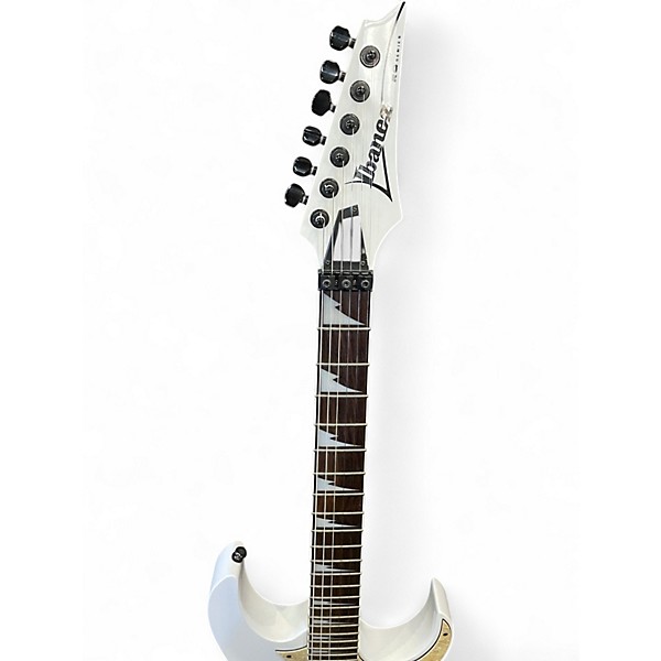 Used Ibanez RG350DX RG Series White Solid Body Electric Guitar