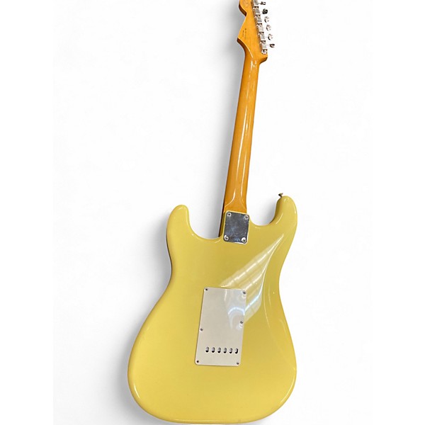 Used Fender Mexican Standard Stratocaster Buttercream Solid Body Electric Guitar