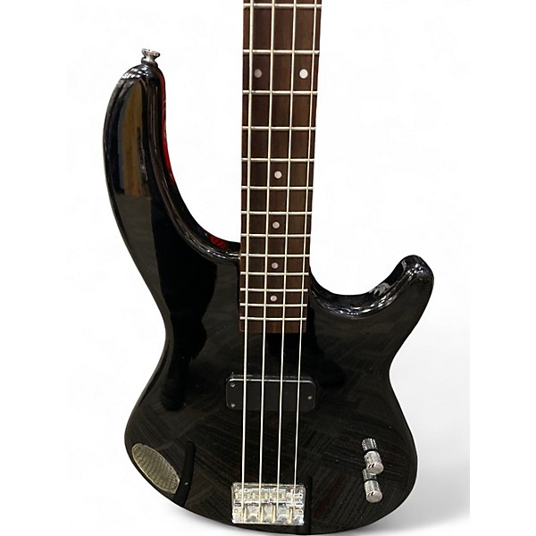 Used Dean Edge Bass Black Electric Bass Guitar