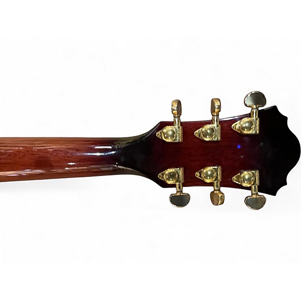 Used Ibanez AEF37E Red Acoustic Electric Guitar