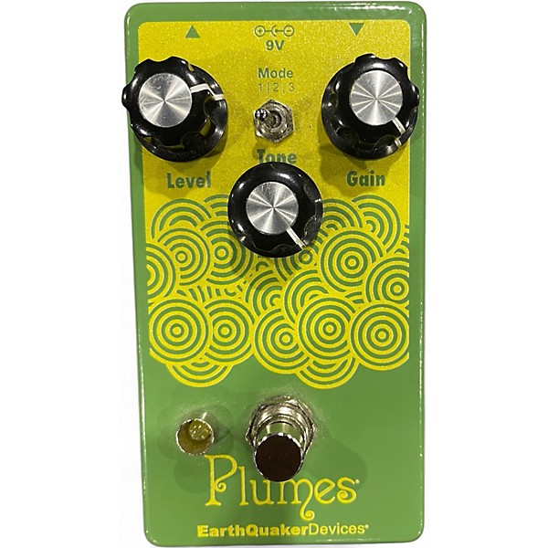 Used EarthQuaker Devices Plumes Small Signal Shredder Overdrive Effect Pedal