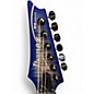 Used Ibanez RGAR42MFMT Blue Solid Body Electric Guitar