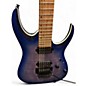 Used Ibanez RGAR42MFMT Blue Solid Body Electric Guitar