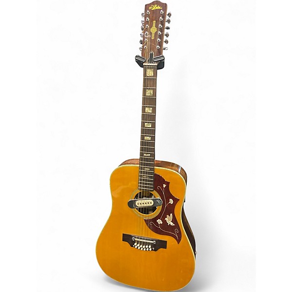 Used Aria 714 S Natural 12 String Acoustic Electric Guitar