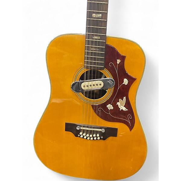Used Aria 714 S Natural 12 String Acoustic Electric Guitar