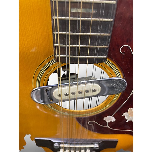 Used Aria 714 S Natural 12 String Acoustic Electric Guitar