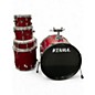 Used 2020s TAMA 5 Piece Imperialstar Metallic Red Drum Kit thumbnail