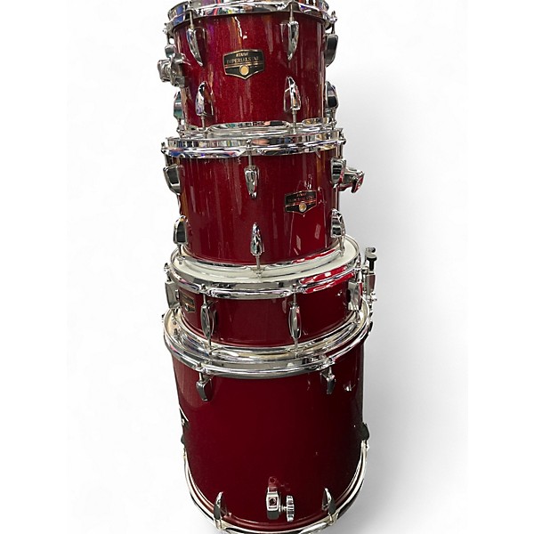 Used 2020s TAMA 5 Piece Imperialstar Metallic Red Drum Kit