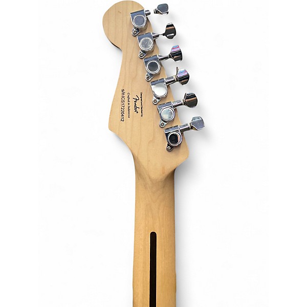 Used Squier Standard Stratocaster 2 Color Sunburst Solid Body Electric Guitar