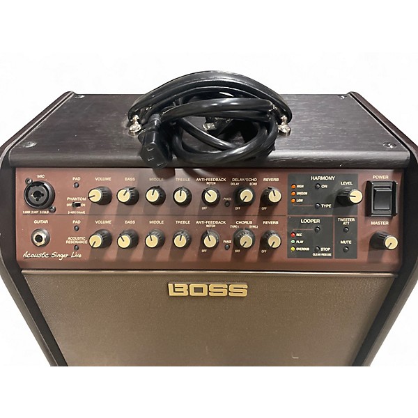 Used BOSS ACS Live Acoustic Guitar Combo Amp
