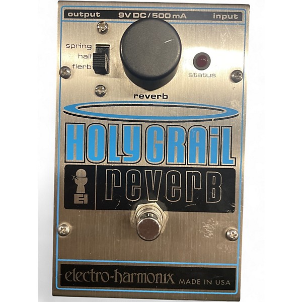 Used Electro-Harmonix Holy Grail Reverb V1 Effect Pedal