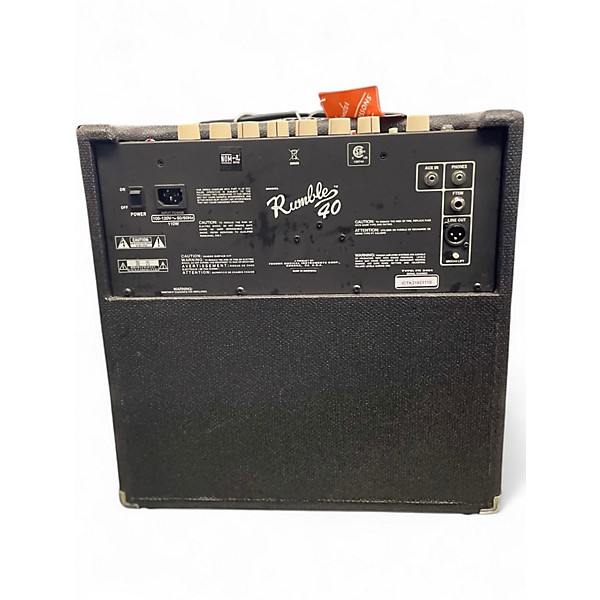 Used Fender RUMBLE 40 Bass Combo Amp