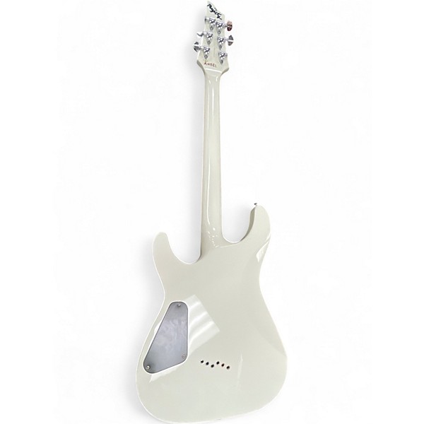 Used Schecter Guitar Research C-1 Elite Cream Solid Body Electric Guitar