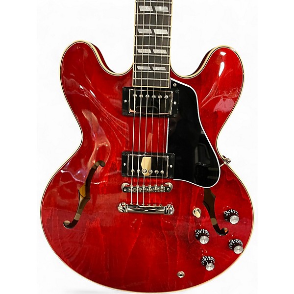 Used Gibson ES345 Cherry Hollow Body Electric Guitar