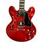 Used Gibson ES345 Cherry Hollow Body Electric Guitar